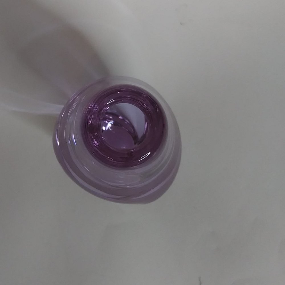 Magical Neodymium Alexandrite glass Bud Vase absolutely stunning Vintage - Picture 6 of 15